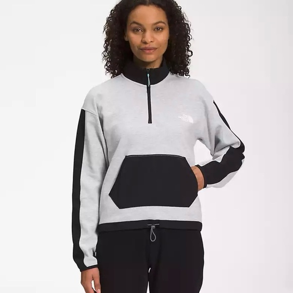 The North Face TNF Tech Pullover Gray Black Size Large - Picture 2 of 14